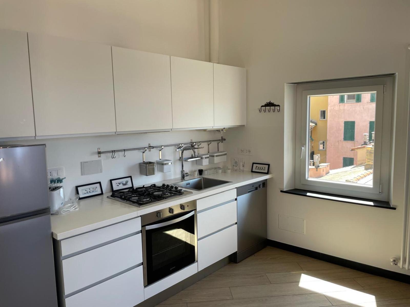 Sea View Camogli Portofino Apartment Exterior foto