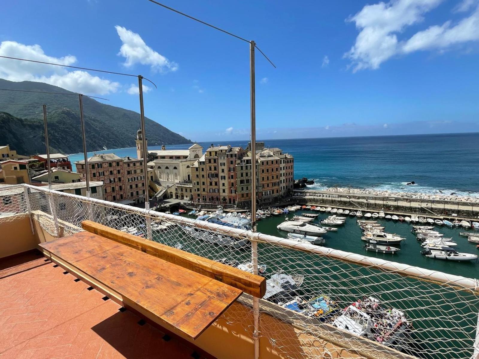 Sea View Camogli Portofino Apartment Exterior foto