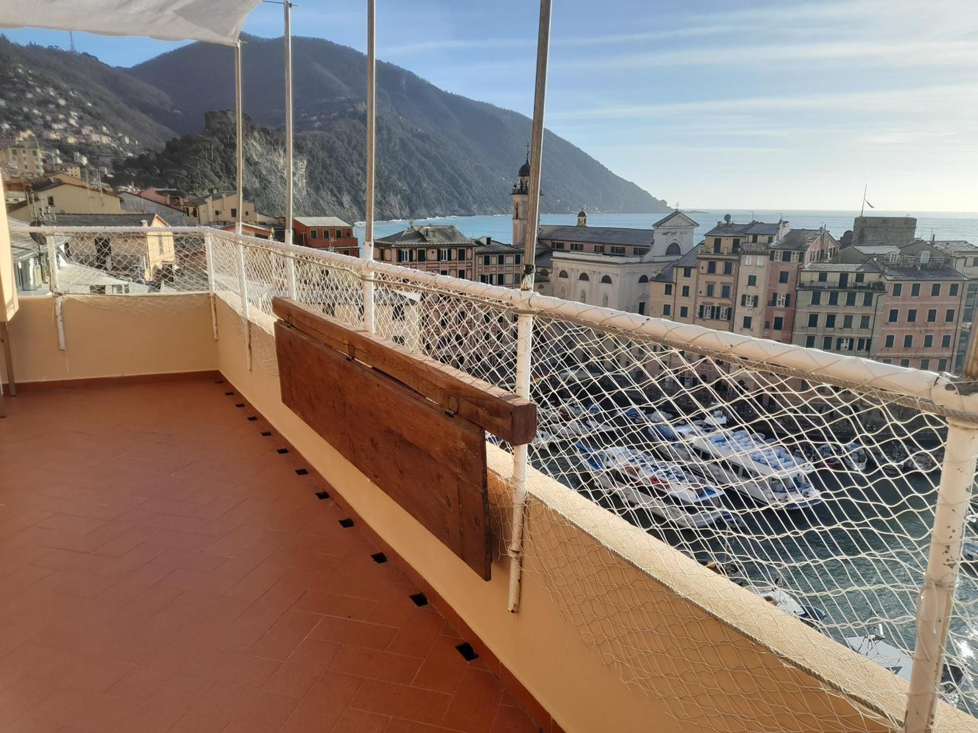 Sea View Camogli Portofino Apartment Exterior foto